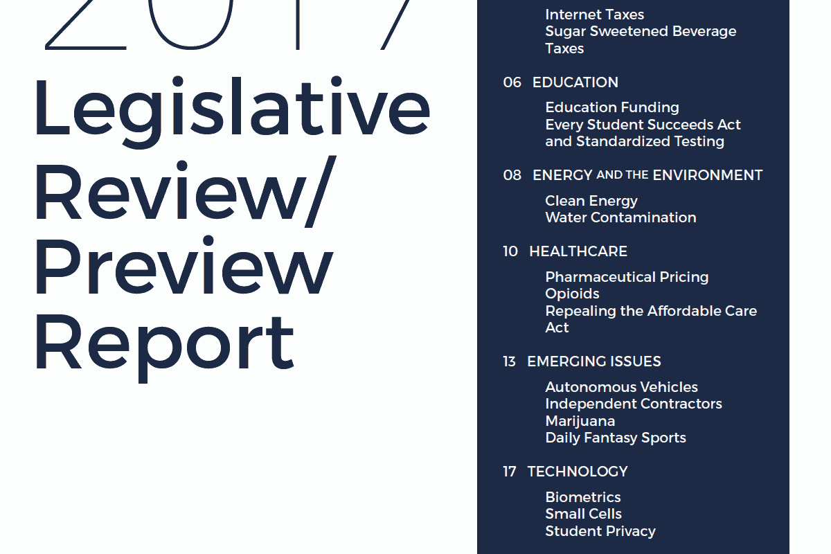 2017 Legislative review preview