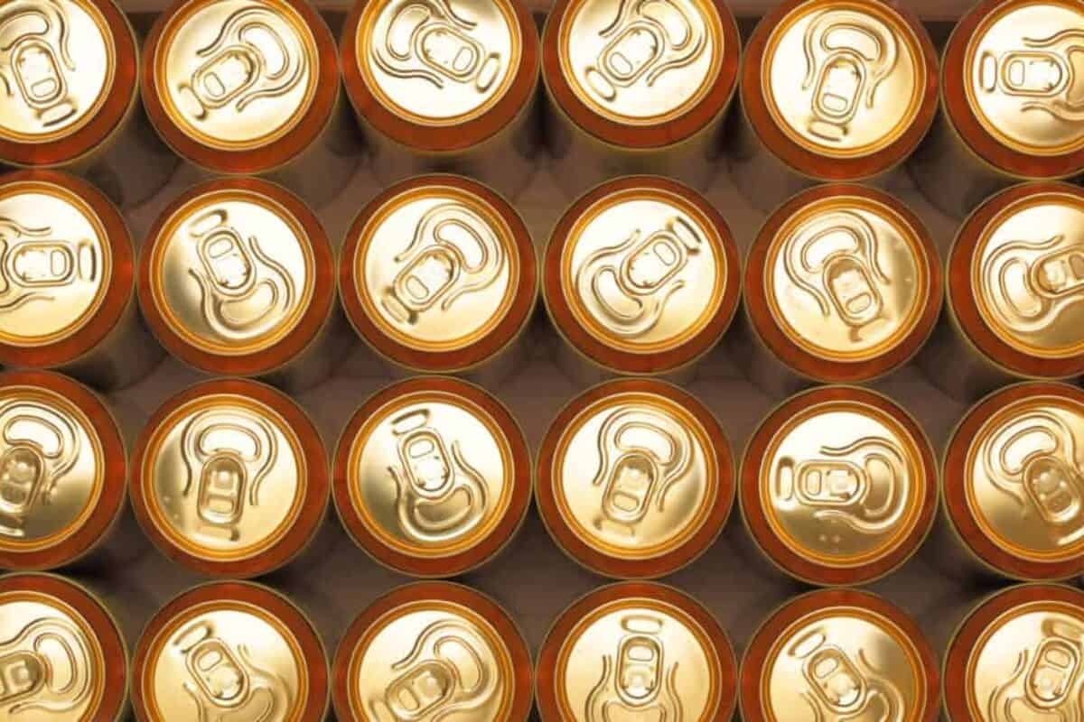 beer cans