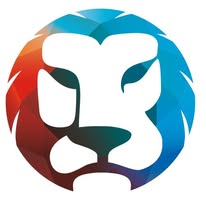 Leonine FOCUS lion head logo