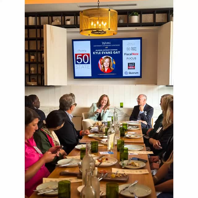 So many friendly faces and a couple of VIPs at the WASRG Lt. Governors luncheon today in DC! Thanks to @lgkyleevansgay for sharing your experience and perspective with WASRG members, and thank you to @repevans33 for sharing your thoughts on the importance of civil, bipartisan dialogue in state legislatures.

FOCUS is proud to provide association management services for WASRG.
